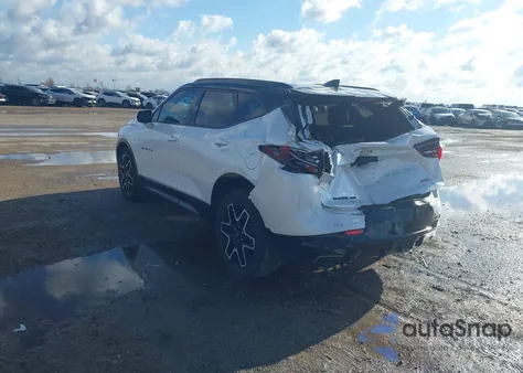 2024 Chevrolet Blazer Awd Rs из США, поврежденный, VIN 3GNKBKRS5RS130971